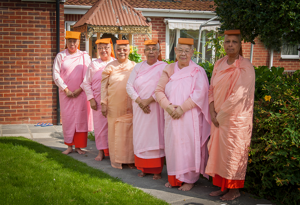 Nuns of Tisarana Vihara, August 2017